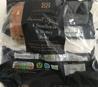 4 Sunflower & Honey Rolls