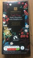 Dark Chocolate with Raspberries