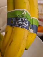 Organic Fairtrade bananas