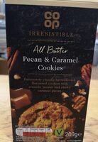 Co-op All butter Pecan & Caramel cookies