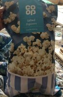 Co-op salted popcorn