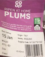 Ripen at home plums