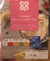 Smoked taramasalata dip