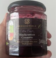 Blackcurrant conserve