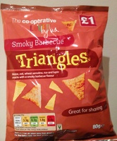 Smoky Barbecue Triangles