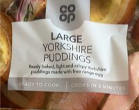Large Yorkshire Puddings