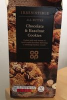 Irresistible all butter chocolate & hazelnut cookies