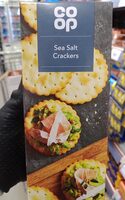 Sea salt crackers