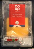 Sliced Mature Red Cheddar