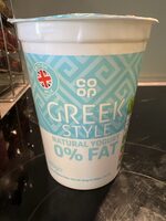 Greek style Natural yogurt 0% fat