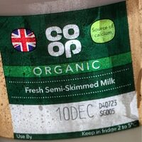 Fresh semi-skimmed milk