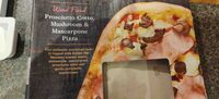 Prosciutto Cotto, Mushroom & Mascarpone Pizza