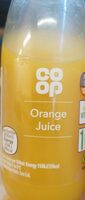 Coop orange juice
