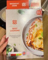 Beef lasagna