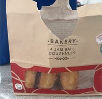 Bakery 4 Jam Ball Doughnuts