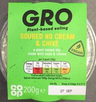 Soured no cream & chive