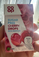 Sugar Free Cherry Drops (with Menthol)