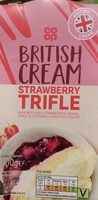 British Cream Strawberry Trifle