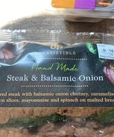 Steak & balsamic onion