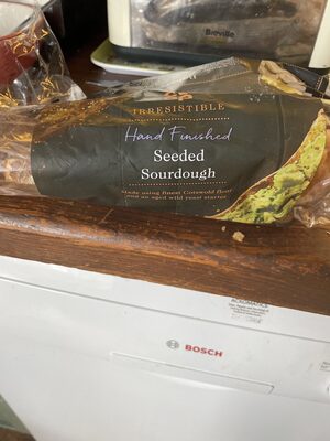Hand finished seeded sourdough bread