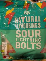 CO ор Fruit flavour jelly sweets. Ingredients Gluc