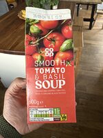 Smooth Tomato & Basil Soup