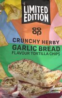 Garlic Bread And Herb Tortilla Chips