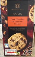 Dark Chocolate & Hazelnut Cookies