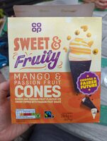Mango & Passionfruit Cone