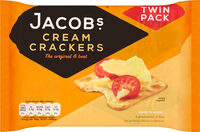 Cream Crackers Twin Pack 2 x