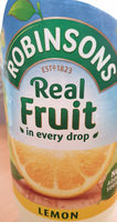 Robinsons lemon Squash