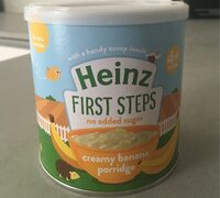 First Steps Creamy Banana Porridge