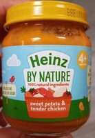 Heinz by nature sweet potato & tender chicken