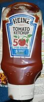 Tomato Ketchup 50% less sugar & salt