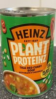Plant Proteinz - Thai Red Curry Soup