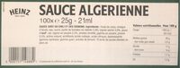 Sauce Algérienne