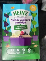 Creamy 'n' Lumpy Fruit & Yoghurt Porridge