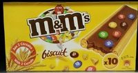 M&m's biscuit