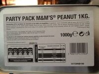 Party Pack M&M's Peanut