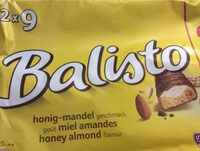 Balisto au Bon Chocolat Miel et Amandes
