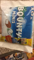 Bounty Chocolate Bars Treat Size X10