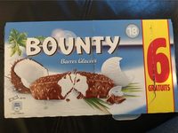 Bounty Barres glacées (6 gratuits)