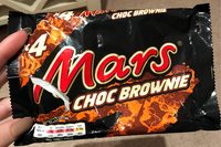 Mars Choc Brownie Chocolate Bar 4X40G