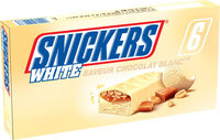 Snickers glacé white