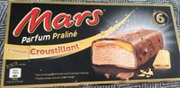 Mars parfum praliné enrobage croustillant