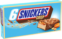 Snickers Crisp Ice Cream x6