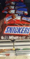 Barres chocolatées Minis Cacahuètes Et Caramel