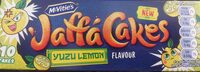 Yuzu Lemon Flavour Jaffa Cakes
