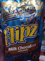 Flipz Milk Chocolate coated pretzels