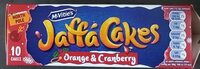 Jaffa Cakes Orange and Cranberry